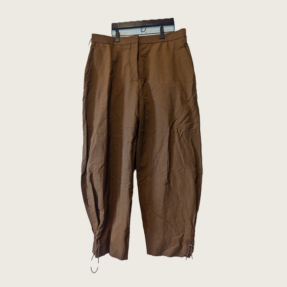 STELLA MCCARTNEY - Wide led cropped pants - Sz 48